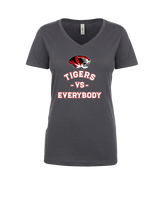 Caruthersville HS Football Vs Everybody - Womens Vneck