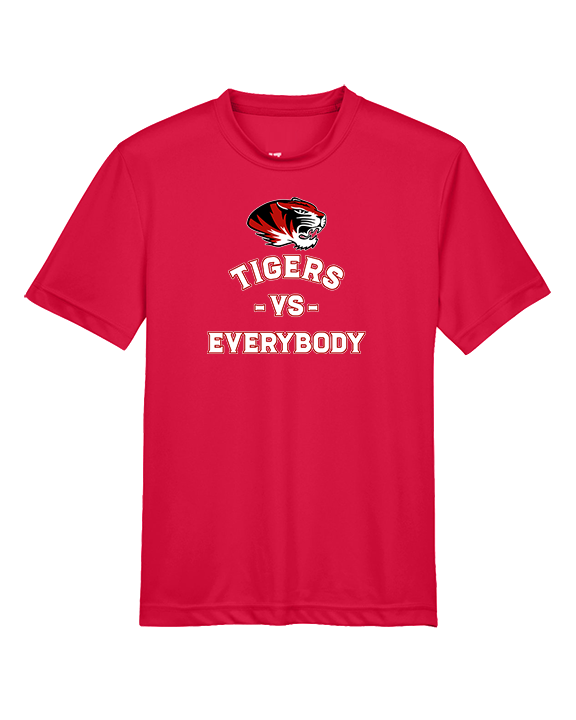 Caruthersville HS Football Vs Everybody - Youth Performance Shirt