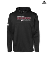 Cass City HS Baseball Bold - Adidas Men's Hooded Sweatshirt