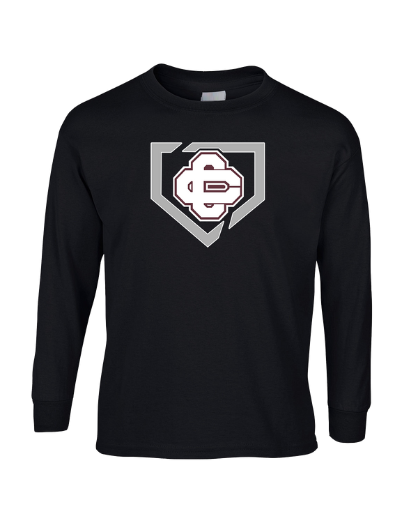 Cass City HS Baseball Secondary Logo - Mens Basic Cotton Long Sleeve