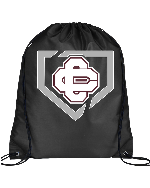 Cass City HS Baseball Secondary Logo - Drawstring Bag