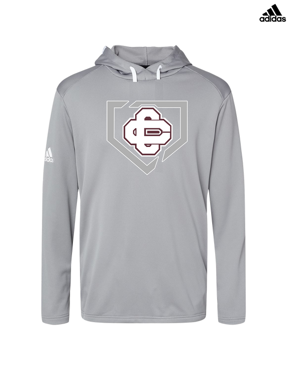 Cass City HS Baseball Secondary Logo - Adidas Men's Hooded Sweatshirt