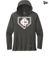 Cass City HS Baseball Secondary Logo - New Era Tri Blend Hoodie