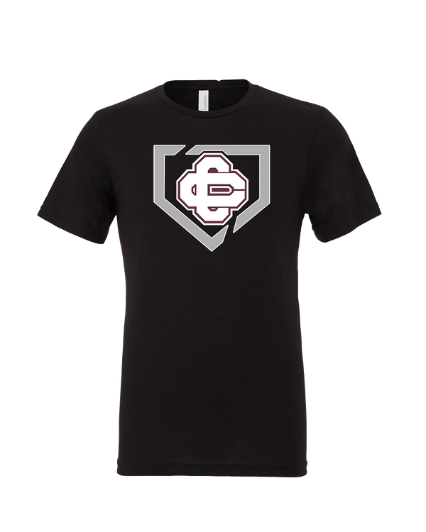 Cass City HS Baseball Secondary Logo - Mens Tri Blend Shirt