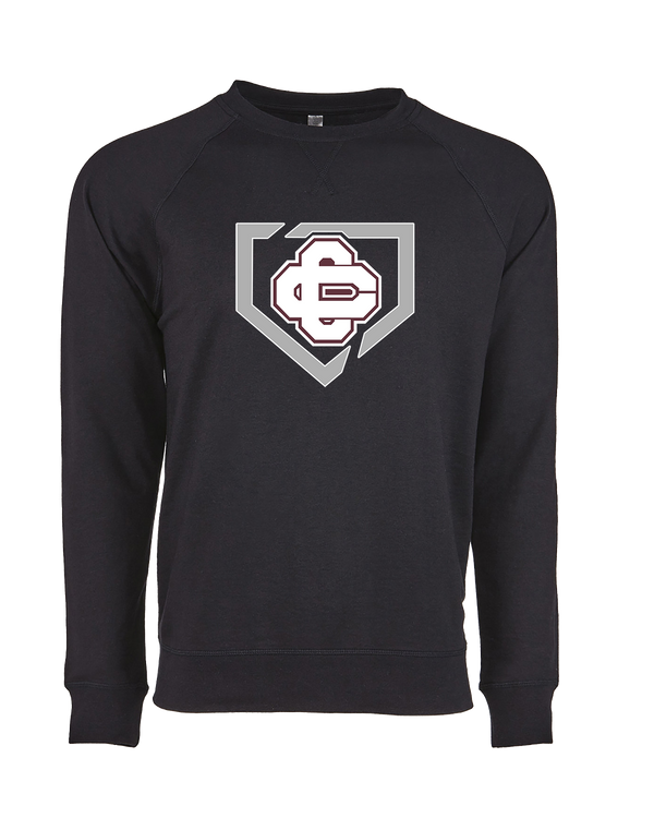 Cass City HS Baseball Secondary Logo - Crewneck Sweatshirt