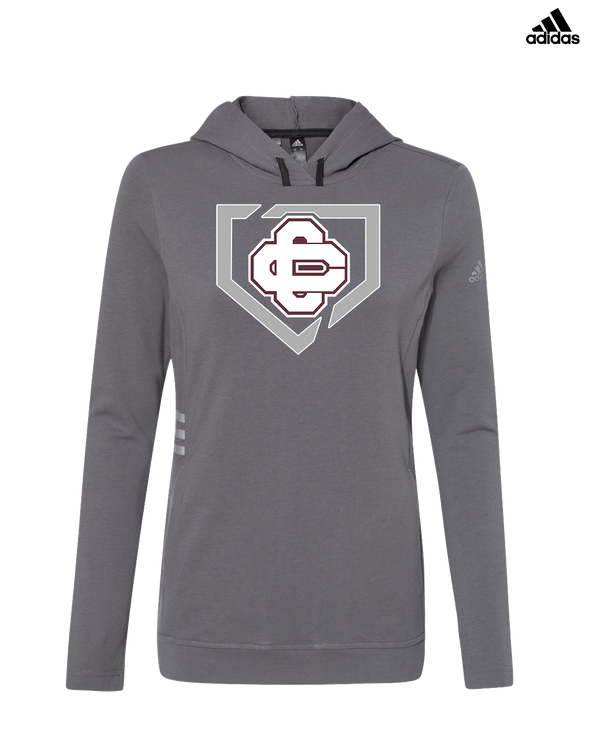 Cass City HS Baseball Secondary Logo - Adidas Women's Lightweight Hooded Sweatshirt