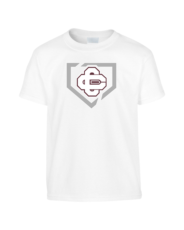 Cass City HS Baseball Secondary Logo - Youth T-Shirt