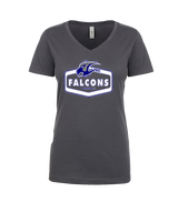 Catalina Foothills HS Girls Basketball Board - Womens V-Neck