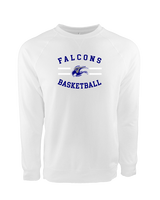 Catalina Foothills HS Girls Basketball Curve - Crewneck Sweatshirt