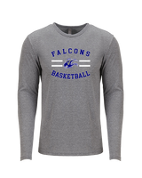 Catalina Foothills HS Girls Basketball Curve - Tri-Blend Long Sleeve