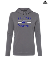 Catalina Foothills HS Girls Basketball Curve - Womens Adidas Hoodie