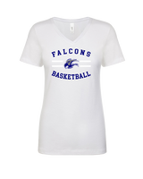 Catalina Foothills HS Girls Basketball Curve - Womens Vneck