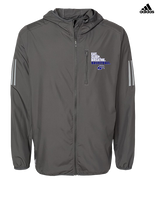 Catalina Foothills HS Girls Basketball Eat Sleep - Mens Adidas Full Zip Jacket