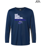 Catalina Foothills HS Girls Basketball Eat Sleep - Mens Oakley Longsleeve