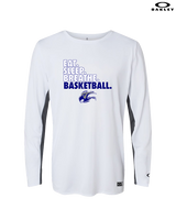 Catalina Foothills HS Girls Basketball Eat Sleep - Mens Oakley Longsleeve
