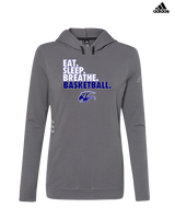 Catalina Foothills HS Girls Basketball Eat Sleep - Womens Adidas Hoodie