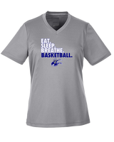 Catalina Foothills HS Girls Basketball Eat Sleep - Womens Performance Shirt