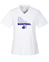 Catalina Foothills HS Girls Basketball Eat Sleep - Womens Performance Shirt
