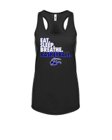 Catalina Foothills HS Girls Basketball Eat Sleep - Womens Tank Top