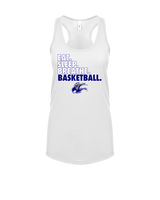 Catalina Foothills HS Girls Basketball Eat Sleep - Womens Tank Top