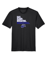 Catalina Foothills HS Girls Basketball Eat Sleep - Youth Performance Shirt