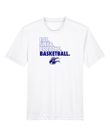 Catalina Foothills HS Girls Basketball Eat Sleep - Youth Performance Shirt