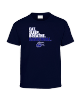Catalina Foothills HS Girls Basketball Eat Sleep - Youth Shirt