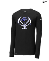 Catalina Foothills HS Girls Basketball Full Ball - Mens Nike Longsleeve