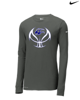 Catalina Foothills HS Girls Basketball Full Ball - Mens Nike Longsleeve