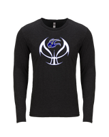 Catalina Foothills HS Girls Basketball Full Ball - Tri-Blend Long Sleeve