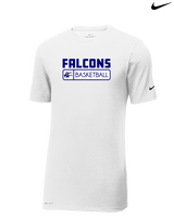 Catalina Foothills HS Girls Basketball Pennant - Mens Nike Cotton Poly Tee