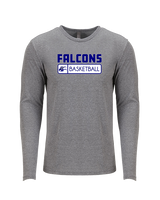 Catalina Foothills HS Girls Basketball Pennant - Tri-Blend Long Sleeve