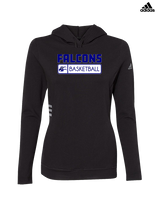 Catalina Foothills HS Girls Basketball Pennant - Womens Adidas Hoodie