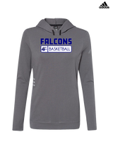 Catalina Foothills HS Girls Basketball Pennant - Womens Adidas Hoodie
