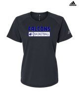 Catalina Foothills HS Girls Basketball Pennant - Womens Adidas Performance Shirt
