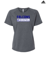 Catalina Foothills HS Girls Basketball Pennant - Womens Adidas Performance Shirt