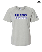 Catalina Foothills HS Girls Basketball Pennant - Womens Adidas Performance Shirt