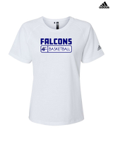 Catalina Foothills HS Girls Basketball Pennant - Womens Adidas Performance Shirt