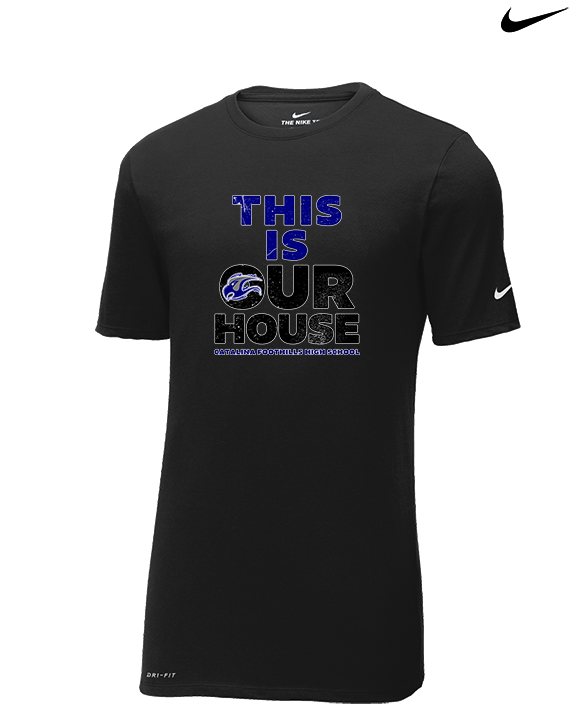 Catalina Foothills HS Girls Basketball TIOH - Mens Nike Cotton Poly Tee