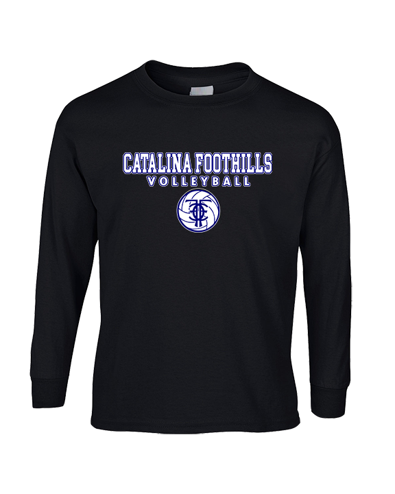 Catalina Foothills HS Volleyball Block - Cotton Longsleeve