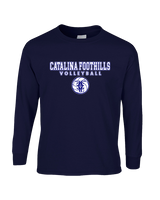 Catalina Foothills HS Volleyball Block - Cotton Longsleeve