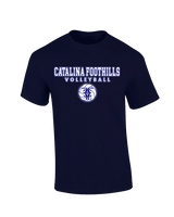 Catalina Foothills HS Volleyball Block - Cotton T-Shirt