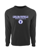 Catalina Foothills HS Volleyball Block - Crewneck Sweatshirt
