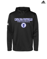 Catalina Foothills HS Volleyball Block - Mens Adidas Hoodie