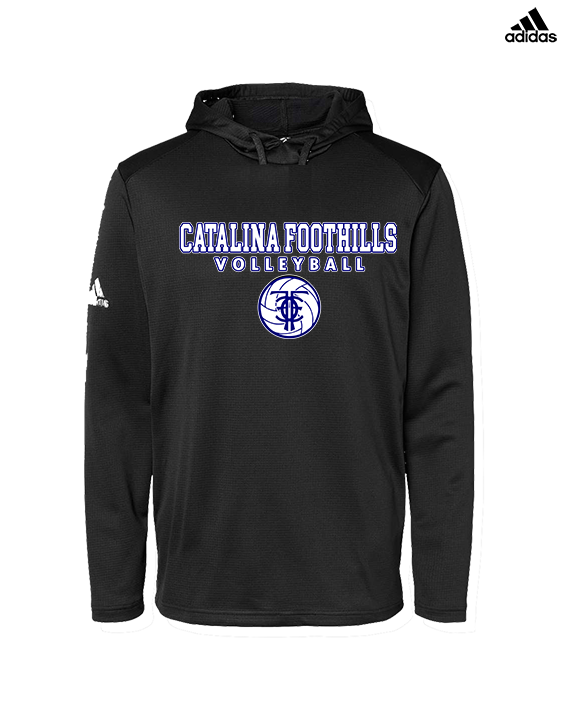 Catalina Foothills HS Volleyball Block - Mens Adidas Hoodie