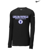 Catalina Foothills HS Volleyball Block - Mens Nike Longsleeve
