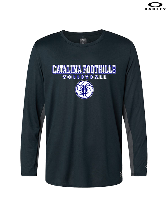 Catalina Foothills HS Volleyball Block - Mens Oakley Longsleeve