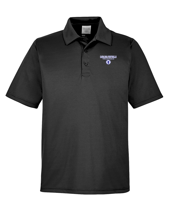 Catalina Foothills HS Volleyball Block - Mens Polo