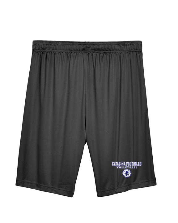 Catalina Foothills HS Volleyball Block - Mens Training Shorts with Pockets