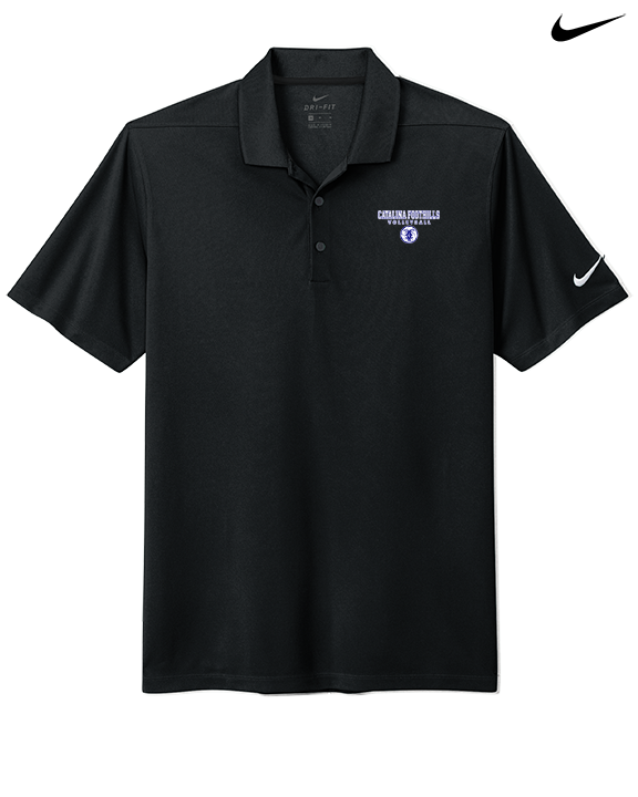 Catalina Foothills HS Volleyball Block - Nike Polo